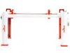 Diecast Model Greenlight Adjustable Four Post Lift "chevron Gasolines" For 1/18 Scale Diecast Model Cars By Greenlight