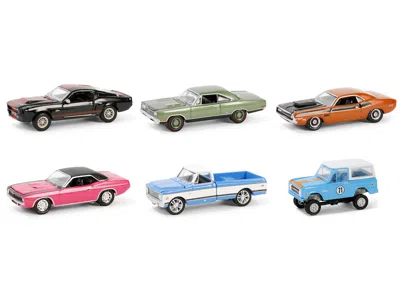 Diecast Model Greenlight Barrett Jackson "scottsdale Edition" Set Of 6 Cars Series 14 1/64 Diecast Model Cars By Greenlight In Multi