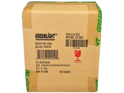 Diecast Model Greenlight Battalion 64 Set Of 6 Pieces Series 4 1/64 Diecast Models By Greenlight In Pattern
