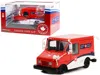 Diecast Model Greenlight Canada Post Llv Long-life Postal Delivery Vehicle Red And White 1/18 Diecast Model Car By Greenlight