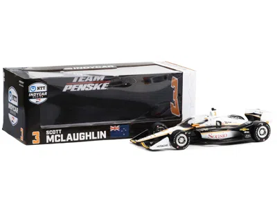 Diecast Model Greenlight Dallara Indycar #3 Scott Mclaughlin "sonsio Vehicle Protection" Team Penske (road Course Configurati In Multi
