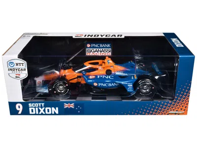 Diecast Model Greenlight Dallara Indycar #9 Scott Dixon "pnc Bank" Chip Ganassi Racing "ntt Indycar Series" (2024) 1/18 Dieca In Multi