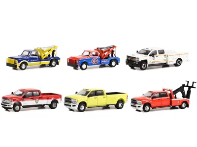 Diecast Model Greenlight Dually Drivers Set Of 6 Trucks Series 11 1/64 ...