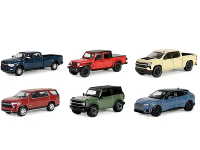 Diecast Model Greenlight Showroom Floor Set Of 6 Cars Series 5 1/64 Diecast Model Cars By Greenlight In Pink