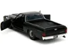 Diecast Model Jada 1967 Chevrolet El Camino Matt Black "fast & Furious" Series 1/32 Diecast Model Car By Jada