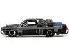 Diecast Model Jada 1967 Chevrolet El Camino With Cannons Matt Black "fast X" (2023) Movie "fast & Furious" Series 1/32