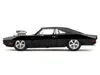 Diecast Model Jada 1970 Dodge Charger Black With Race Interior "fast & Furious" Movie 1/24 Diecast Model Car By Jada