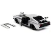 Diecast Model Jada 1970 Ford Mustang Boss 429 Silver Metallic "highway Drag - Drag Trooper" "bigtime Muscle" Series 1/2