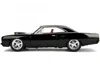 Diecast Model Jada 1970 Plymouth Road Runner 440 Black With Red Interior "bigtime Muscle" Series 1/24 Diecast Model Car