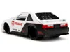 Diecast Model Jada 1989 Ford Mustang Gt "texaco" White And Matt Black With Graphics "bigtime Muscle" Series 1/24 Diecas