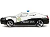 Diecast Model Jada 2006 Dodge Charger Police Black And White "policia Civil" "fast & Furious" Series 1/32 Diecast Model