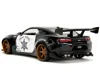 Diecast Model Jada 2016 Chevrolet Camaro Widebody Black And White "drift Patrol" "wide Body" Series 1/24 Diecast Model