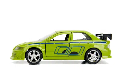 Diecast Model Jada Brian's Mitsubishi Lancer Evolution Vii Green "fast & Furious" Movie 1/32 Diecast Model Car By Jada
