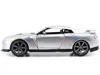 Diecast Model Jada Brian's Nissan Gt-r (r35) Silver Metallic "fast & Furious" Movie 1/32 Diecast Model Car By Jada