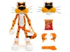 Diecast Model Jada Chester Cheetah 5.5" Figure With Accessories And Alternate Head And Hands "cheetos Crunchy" Model By