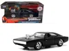 Diecast Model Jada Dom's Dodge Charger R/t Matt Black "fast & Furious" Movie 1/32 Diecast Model Car By Jada