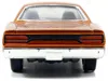 Diecast Model Jada Dom's Plymouth Road Runner Orange Metallic With Matt Black Hood "fast & Furious" Series 1/32 Diecast