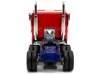 Diecast Model Jada Optimus Prime Tractor Truck Red And Blue With Silver Stripes "transformers: Rise Of The Beasts" (202