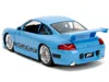 Diecast Model Jada Porsche 911 Gt3 Rs Light Blue With Black Accents "fast & Furious" Movie 1/24 Diecast Model Car By Ja