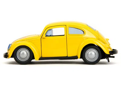 Diecast Model Jada Volkswagen Beetle "bumblebee" Yellow "transformers" "hollywood Rides" Series 1/32 Diecast Model Car