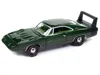 Diecast Model Johnny Lightning 1969 Dodge Charger Daytona Dark Green Metallic With Green Interior "mecum Auctions" Pop Culture 2024
