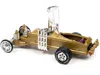 Diecast Model Johnny Lightning Barris Drag-u-la "the Munsters" "trivia Pursuit" With Poker Chip Collector's Token And Game Card "po