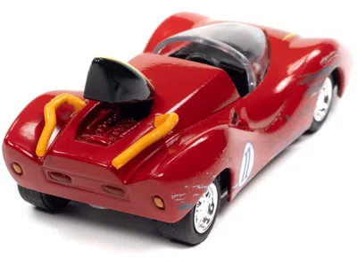 Diecast Model Johnny Lightning Captain Terror's Car #11 Red (raced Version) "speed Racer" (1967) Tv Series "pop Culture" 2022 Relea