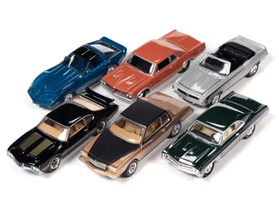 Diecast Model Johnny Lightning Muscle Cars Usa 2023 Set B Of 6 Pieces Release 1 "ok Used Cars" 1/64 Diecast Model Cars By Johnny Li In Multi