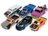 Diecast Model Johnny Lightning Street Freaks 2021 Set B Of 6 Cars Release 4 1/64 Diecast Model Cars By Johnny Lightning
