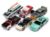 Diecast Model Johnny Lightning Street Freaks 2023 Set B Of 6 Cars Release 1 1/64 Diecast Model Cars By Johnny Lightning
