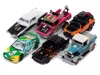Diecast Model Johnny Lightning Street Freaks 2023 Set B Of 6 Cars Release 2 1/64 Diecast Model Cars By Johnny Lightning