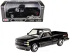 Diecast Model Motormax 1992 Chevrolet 454 Ss Pickup Truck Black 1/24 Diecast Model Car By Motormax