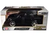 Diecast Model Motormax 2000 Ford Expedition Xlt Black Metallic "maxx Design" "american Classics" Series 1/24 Diecast Model