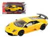 Diecast Model Motormax Lamborghini Murcielago Lp 670 4 Sv Yellow 1/24 Diecast Model Car By Motormax