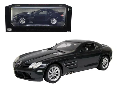 Diecast Model Motormax Mercedes Mclaren Slr Black 1/12 Diecast Model Car By Motormax In Purple