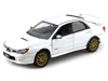 Diecast Model Motormax Subaru Impreza Wrx Sti White 1/24 Diecast Model Car By Motormax