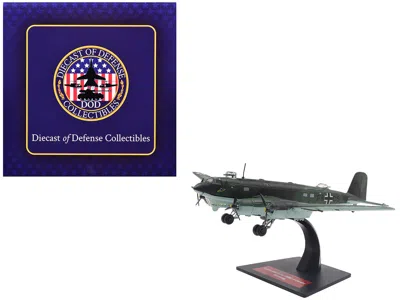 Diecast Of Defence Collectibles Focke-wulf Fw 200c-4 Condor Aircraft "german Luftwaffe" 1/144 Diecast Model By Diecast Of Defense In Green