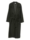 Diega Long Coat Marelo In Black