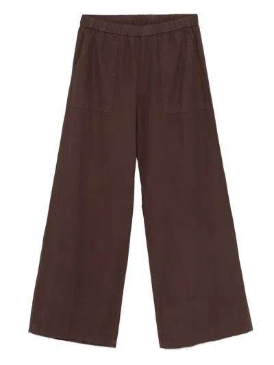 Diega Perillo Trousers In Brown