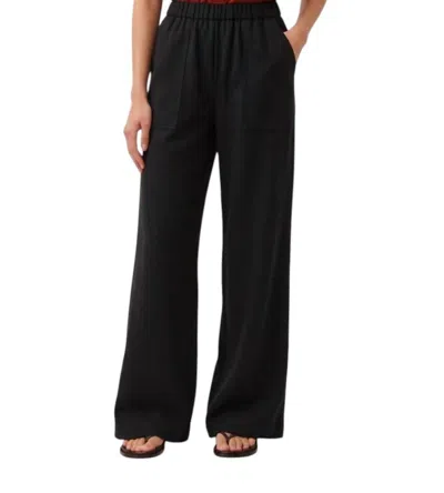 Diega Perillo Wide Leg Pant In Black