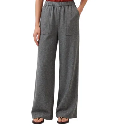 Diega Perillo Wide Leg Pant In Gray