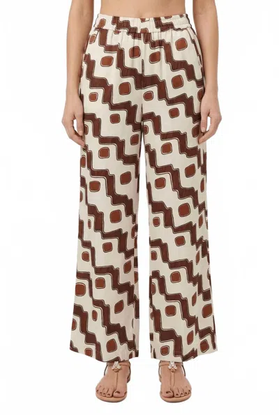 Diega Portorico Pant In Ecru In White