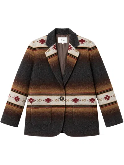 Diega Virato Blazer In Multi