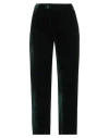 Diega Woman Pants Dark Green Size S Viscose, Silk