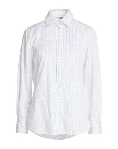 Diega Woman Shirt Blue Size Xl Cotton In White