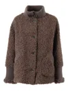 Diego M Coat In Brown