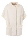 Diego M Coat In Neutral