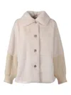Diego M Coat In Neutral