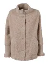 Diego M Coat In Neutral