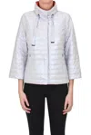 Diego M Reversible Lightweight Down Jacket In Light Grey